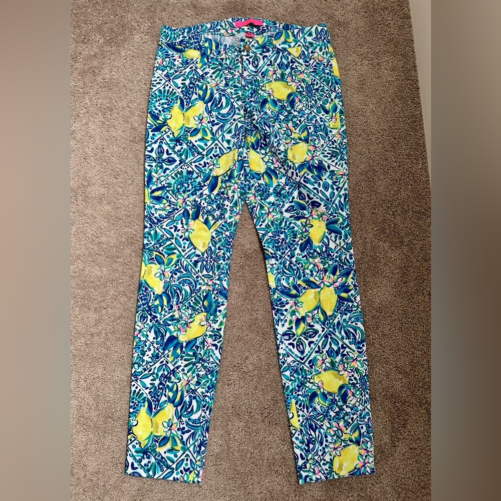 Lilly Pulitzer Kelly Pants 🍋 Zest for Life